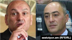 ՊԵԿ նախկին նախագահ Գագիկ Խաչատրյանը (ձ) և նրա եղբորորդի, ՊԵԿ նախկին աշխատակից Կարեն Խաչատրյանը: