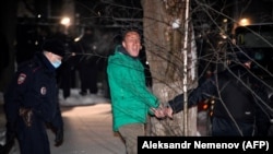 Олексій Навальний після затримання, 18 січня 2021 року