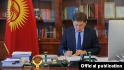 Премьер-министр Сапар Исаков.