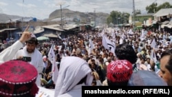 په کورمه کې ځايي ولس د امنيت لپاره احتجاج کوي ـ انځور له ارشيفه