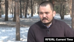 Қарақалпақ белсендісі Ақылбек Мұратов. Алматы, 2025 жылғы ақпан айы