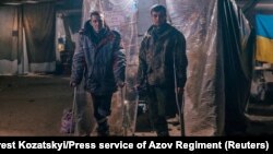 "Азовсталдагы" жарадар болгон жоокерлер, 10-май 2022-жыл.