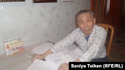 Карим Иренов, постоялец Дома престарелых в Актау. 