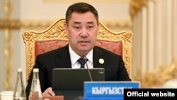 Садыр Жапаров. 16 сентября 2021 года. 