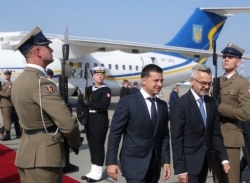 Zelenskiý Polşa geldi. 2019 ý.