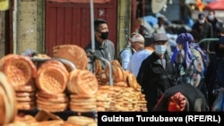 Ош базары. Иллюстрациялык сүрөт.