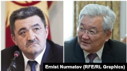 Албек Ибраимов и Кубанычбек Кулматов. Коллаж.