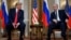 АҚШ президенті Дональд Трамп пен Ресей президенті Владимир Путин Хельсинкиде. 2018 жылғы 16 шілде.