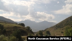 В горах Северной Осетии