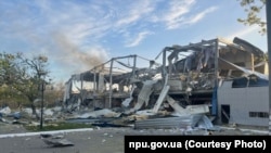 Наслідки російської атаки в Херсоні, квітень 2025 року