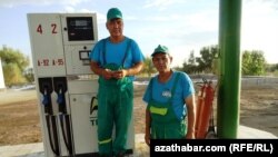 На топливной станции, Туркменистан (Иллюстративное фото)  