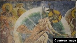 Илустрација - Фреската Ангелот од Курбиново