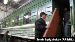 Кыргызстандагы темир жол.