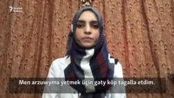 “Men ynsanyýete hyzmat etmek isleýärin”