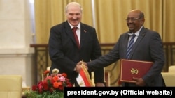 Аляксандар Лукашэнка і Амар Хасан Ахмэд Аль-Башыр, Судан, Хартум, 16 студзеня 2017 