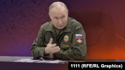 Володимир Путін. Колаж