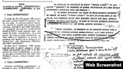 Povestea lui Alexandru Melian în dosarele Securității, istorisită de „Evenimentul zilei” în ianuarie 1993. (sursa: Wikipwedia).