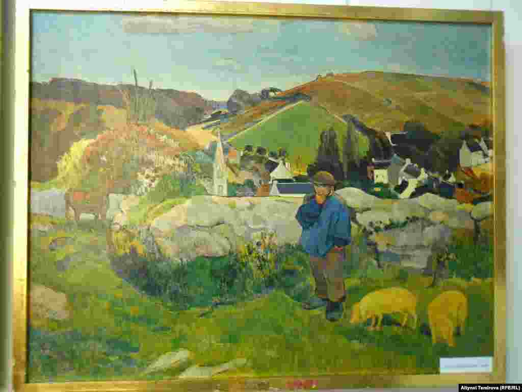 Поль Гоген. "Понт-Авенден көрүнүш". 