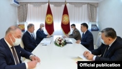 Садыр Жапаров жана Хулуси Акар жолукту.