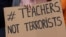 Protestul contra extrădării profesorilor turci, 2018.