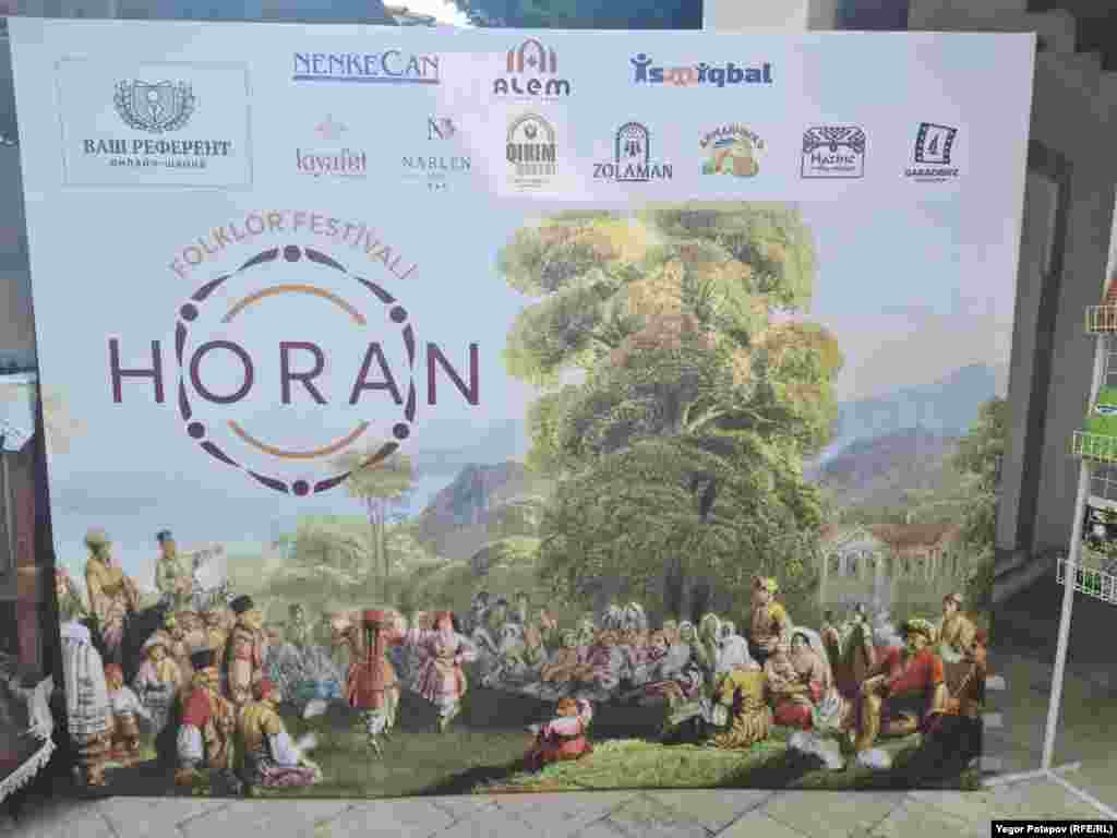 «HORAN» festivaliniñ informatsion levhası
