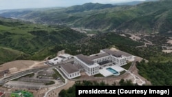 The Lachin Recreation Complex around the time of its official opening in May 2025.