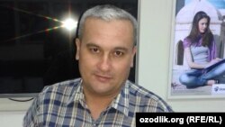 Журналист и спортивный комментатор из Узбекистана Бобомурод Абдуллаев.