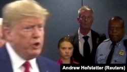 АКШ президенти активист кызга жолуккан жок.