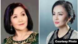 Анапия Райымбекова и Самара Каримова.