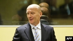 Jadranko Prlić u sudnici Haškog suda, 2013.