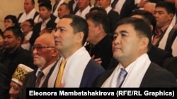Лидеры партии "Республика Ата-Журт" Омурбек Бабанов и Камчыбек Ташиев. 