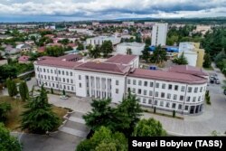 ე.წ. პარლმენტის შენობა. ცხინვალი