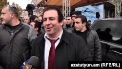 ԲՀԿ առաջնորդ Գագիկ Ծառուկյանը քարոզարշավի ժամանակ, դեկտեմբեր, 2018թ․