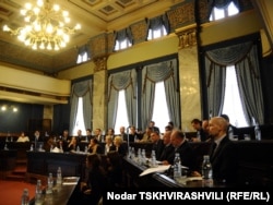 საპარლამენტო უმრავლესობისა და დიპლომატების შეხვედრა