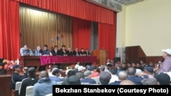 Встреча с местным населением