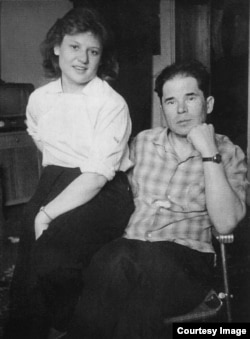 გიორგი დემიდოვი ქალიშვილ ვალენტინასთან ერთად. უხტა, 1962 წელი