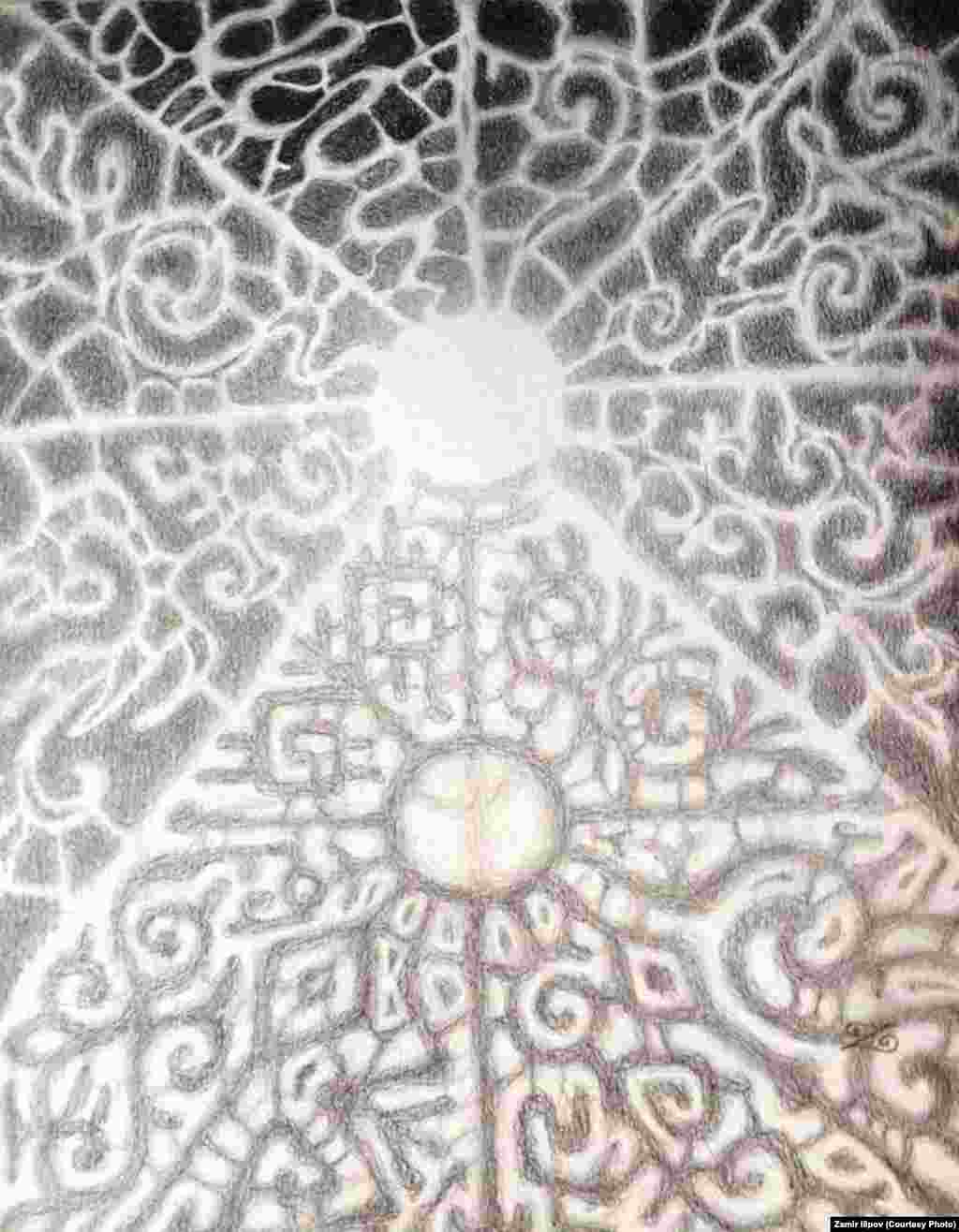 Замир Илиповдун "Таң нуру" аттуу композициясынан.