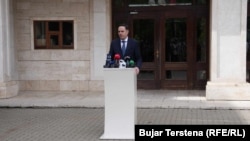 Lumir Abdixhiku, kryetar i Lidhjes Demokratike të Kosovës.