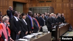 Гаагадагы БУУнун Эл аралык сотунун судьялары