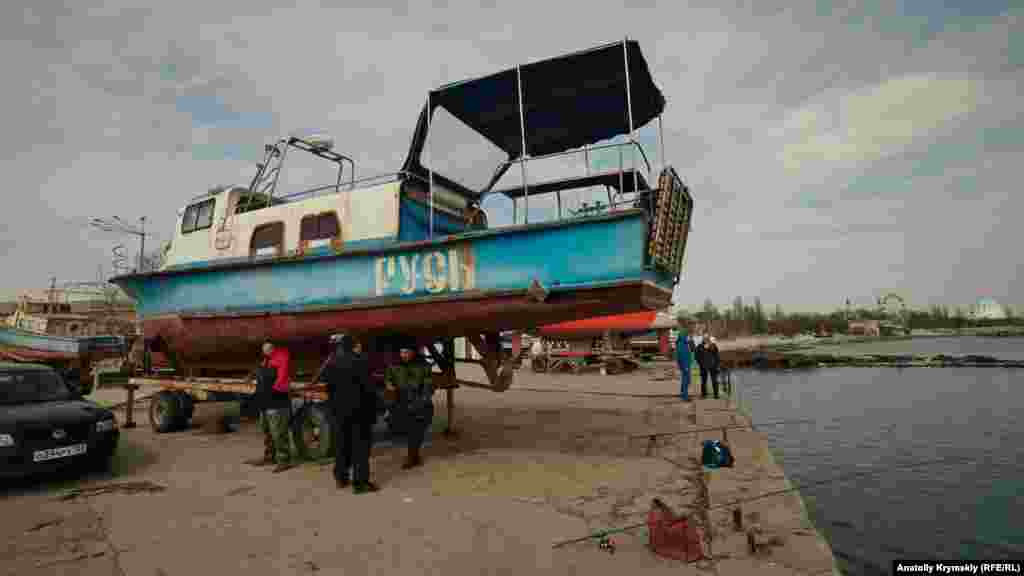 "Rus" tübünde balıq tutulmay