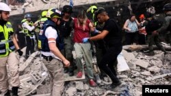 Последствия ракетного удара со стороны Ирана, Израиль, Тель-Авив, 22 июня 2025 года