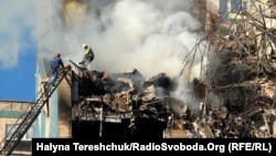 Наслідки російської атаки на Тернопіль. Україна, 19 листопада 2025 року