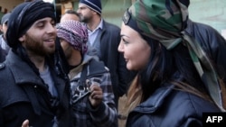 Сирияга барган аял. 