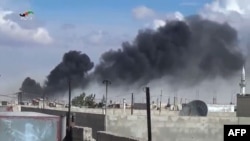 Vazdušni napadi na grad Talbisseh u provinciji Homs, 30. septembar 2015.