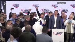 Славење во Српската напредна партија по изборната победа