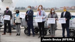 Првата тура вакцини пристигна денеска на сараевскиот аеродром