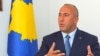 Kryetari i Aleancës për Ardhmërinë e Kosovës, Ramush Haradinaj. 