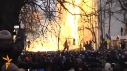 Президент идарәсе янында чуалышлар