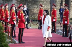 სალომე ზურაბიშვილის ინაუგურაცია, 2018 წ. 16 დეკემბერი, თელავი