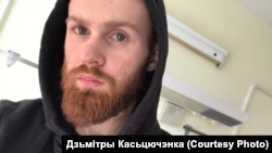 Дзьмітры Касьцючэнка ў 6-м шпіталію 